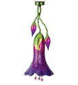 Purple Solar Trumpet Flower Lantern