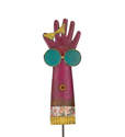 Purple Groovy Glove Stake