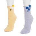 Assorted Colors Daisy Women's Crew Sock, 2-Pack, OSFM