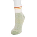 Cameo Green Rib Cuff Women's Lounge Sock, 1-Pack, OSFM