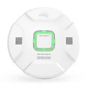 Safety 10 Year Battery Operated Smoke And CO Detector With Voice And LED Ring