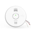Safety AC/DC Hardwire Smoke And CO Alarm With Voice, 9V Battery Backup, 120V