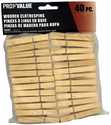 Wooden Clothespins 40-Pack
