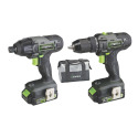 20 Volt Drill/Impact Driver Combo Kit