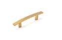 3-Inch Aurum Brushed Gold Transition Metal Cabinet Pull