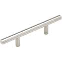 76mm Brushed Nickel Washington Contemporary Steel Cabinet Pull 6-Pack