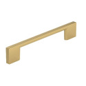 6-3/8-Inch Brushed Aurum Gold Modern Metal Pull