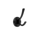 4-1/4-Inch Matte Black Coat Hook