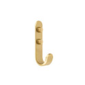 3-1/2-Inch  Satin Brass Single J Hook