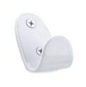 52mm X 29mm White Contemporary Metal Hook