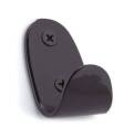 52mm X 29mm Black Contemporary Metal Hook