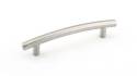 96mm Brushed Nickel Traditional Metal Pull