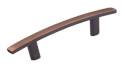 3-Inch Brushed Oil Rubbed Bronze Transitional Metal Pull, 10-Pack