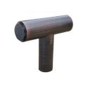 40mm Brushed Oil Rubbed Bronze Contemporary Steel Knob
