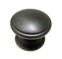 32mm Brushed Oil Rubbed Bronze Traditional Metal Knob