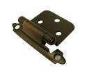 Brushed Oil Rubbed Bronze Semi-Concealed Self-Closing Hinge