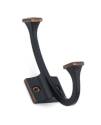 Brushed Oil Rubbed Bronze Transitional Metal Hook