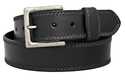 34-Inch Black Triple Stitch Belt