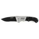 3-1/2-Inch Oxide Coated Clip Point Blade Folding Knife