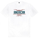 Men's White American Cattle Co Tee Shirt, M