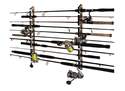 11-Rod Camo Wall And Ceiling Fishing Rod Rack, 2-Piece 