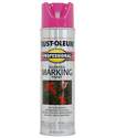 15-Ounce Fluorescent Pink Marking Spray Paint