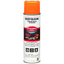 17-Ounce Fluorescent Orange Industrial Choice M1800 Water-Based Precision Line Marking Spray Paint