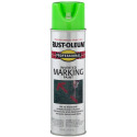 15-Ounce Fluorescent Green Professional Inverted Marking Spray Paint