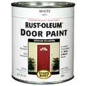 1-Quart Satin White Door Brush-On Paint