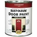 1-Quart Cranberry Brush-On Door Paint