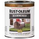 1-Quart Hammered Copper Stops Rust Brush-On Paint