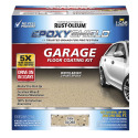 1 Car Gloss Tan EpoxyShield Garage Floor Coating Kit