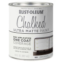 1-Quart Linen White Chalked Ultra Matte Brush-On Paint