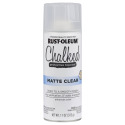 12-Ounce Matte Clear Chalked Ultra Matte Spray Paint