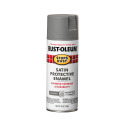 12-Ounce Satin Coastal Gray Stops Rust Protective Enamel Spray Paint