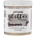 1-Quart Iridescent Clear Specialty Glitter Interior Wall Paint