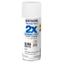 12-Ounce Matte White Painter's Touch 2X Ultra Cover Spray Paint Plus Primer