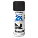 12-Ounce Matte Black Painter's Touch 2X Ultra Cover Spray Paint Plus Primer