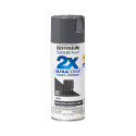 12-Ounce Gloss Dark Gray Painter's Touch 2X Ultra Cover Spray Paint Plus Primer