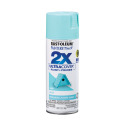 12-Ounce Satin Aqua Painter's Touch 2X Ultra Cover Spray Paint Plus Primer