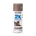 12-Ounce Satin London Gray Painter's Touch 2X Ultra Cover Spray Paint Plus Primer