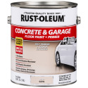 1-Gallon Satin Sand Rust-Oleum Concrete And Garage Paint Plus Primer