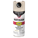 12-Ounce Satin Shell White Stops Rust Protective Enamel Custom Spray 5-In-1