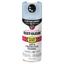 12-Ounce Satin Blue Stops Rust Protective Enamel Custom Spray 5-In-1
