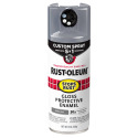 12-Ounce Gloss Smoke Gray Stops Rust Protective Enamel Custom Spray 5-In-1