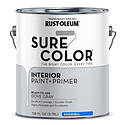 1-Gallon Eggshell Dove Gray Sure Color Interior Wall Paint Plus Primer