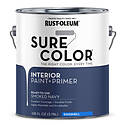 1-Gallon Eggshell Smoked Navy Sure Color Interior Wall Paint Plus Primer