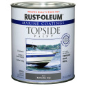 1-Quart Gloss Battleship Gray Marine Coatings Topside Paint