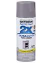 12-Ounce Satin Silver Lilac 2x Ultra Cover Paint+Primer Spray Paint