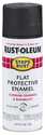 12-Ounce Flat Black Protective Enamel Spray Paint